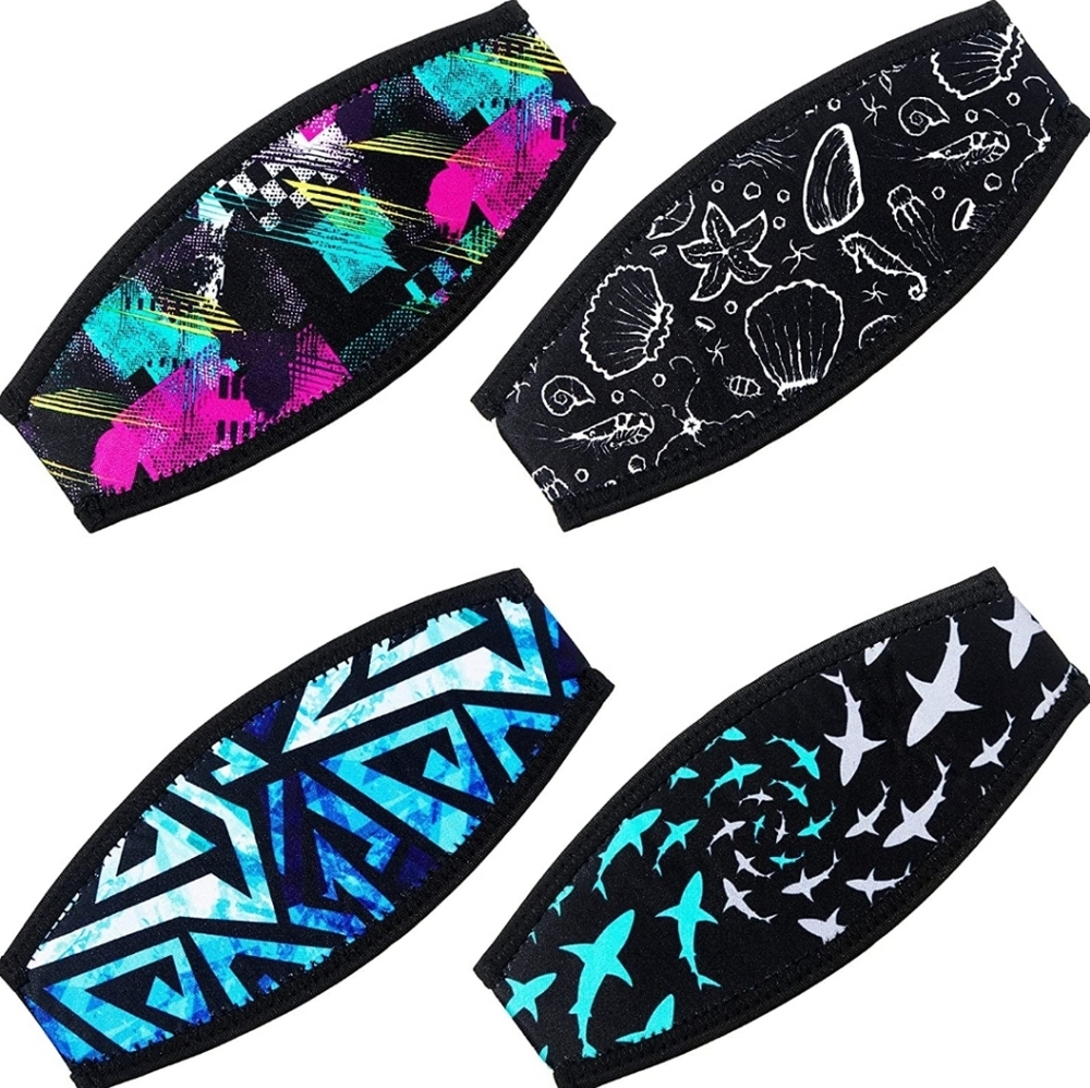 Diving Mask Slap Straps Cover Neoprene Dive Mask Strap For Swimming